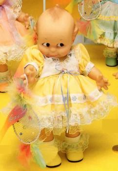 Effanbee - Kewpie - Rainbow Yellow - кукла